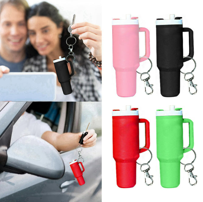 (🌲Christmas Hot Sale- 49% OFF) Cute Mini Cup Keychain