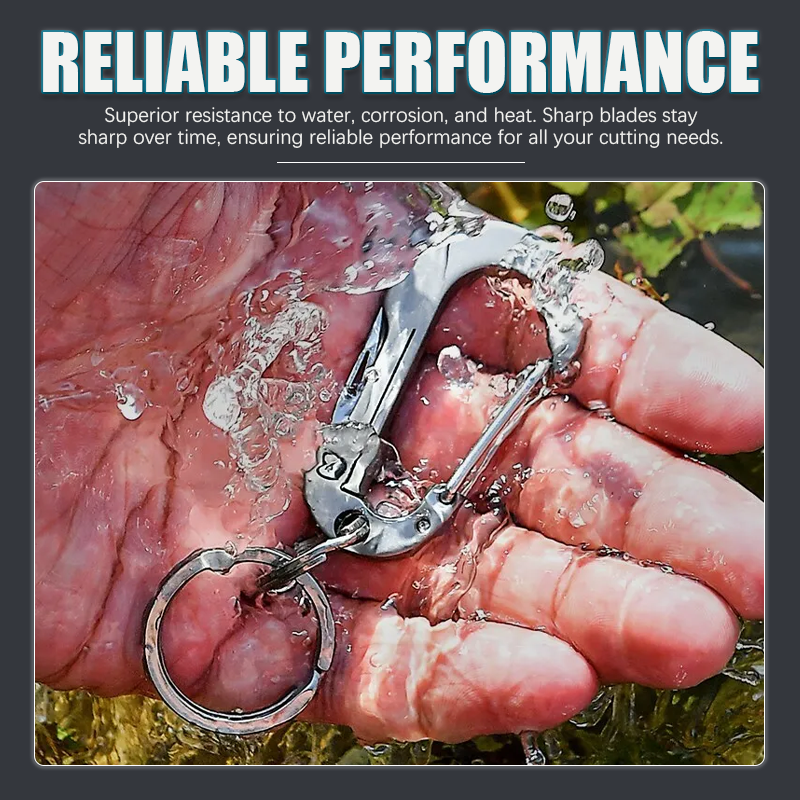 (🔥Christmas Hot Sale- 49% OFF) Multifunctional Titanium Alloy Keychain