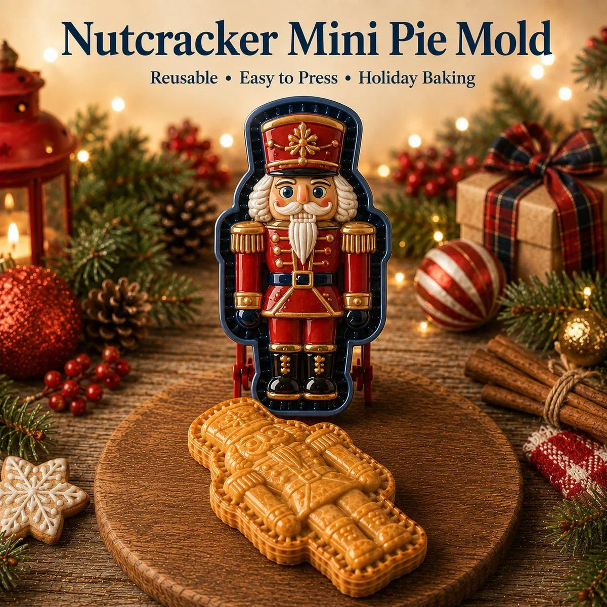 🎄Only $4.99 Last Day Promotion!🍪Christmas Baking Moulds – 9 Festive Designs 🎄