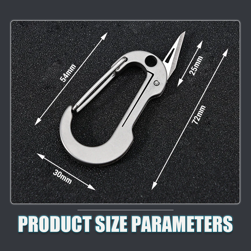 (🔥Christmas Hot Sale- 49% OFF) Multifunctional Titanium Alloy Keychain