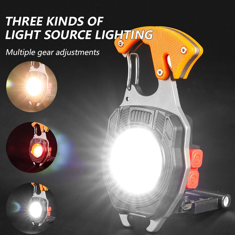 (🎄Early Christmas Sale - 49% OFF) Multifunction Keychain Flashlight 🔥Buy 2 Get Free Shipping