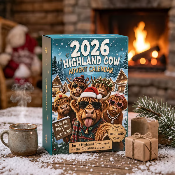 🐂🎁2026 Highland Cow Advent Calendar(📦Buy 2 Free Shipping)
