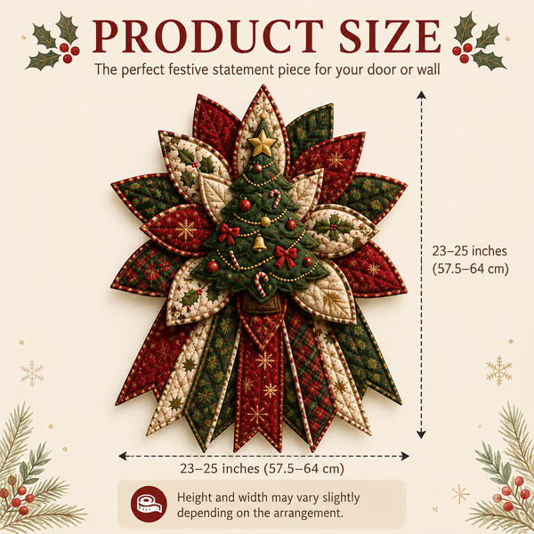 🎄Christmas Character Quilted Door Hanger Sewing Kit | Complete Kit with All Tools & Step-by-Step Guide Included 💕