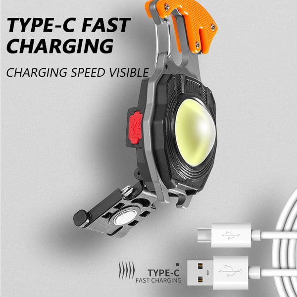 (🎄Early Christmas Sale - 49% OFF) Multifunction Keychain Flashlight 🔥Buy 2 Get Free Shipping