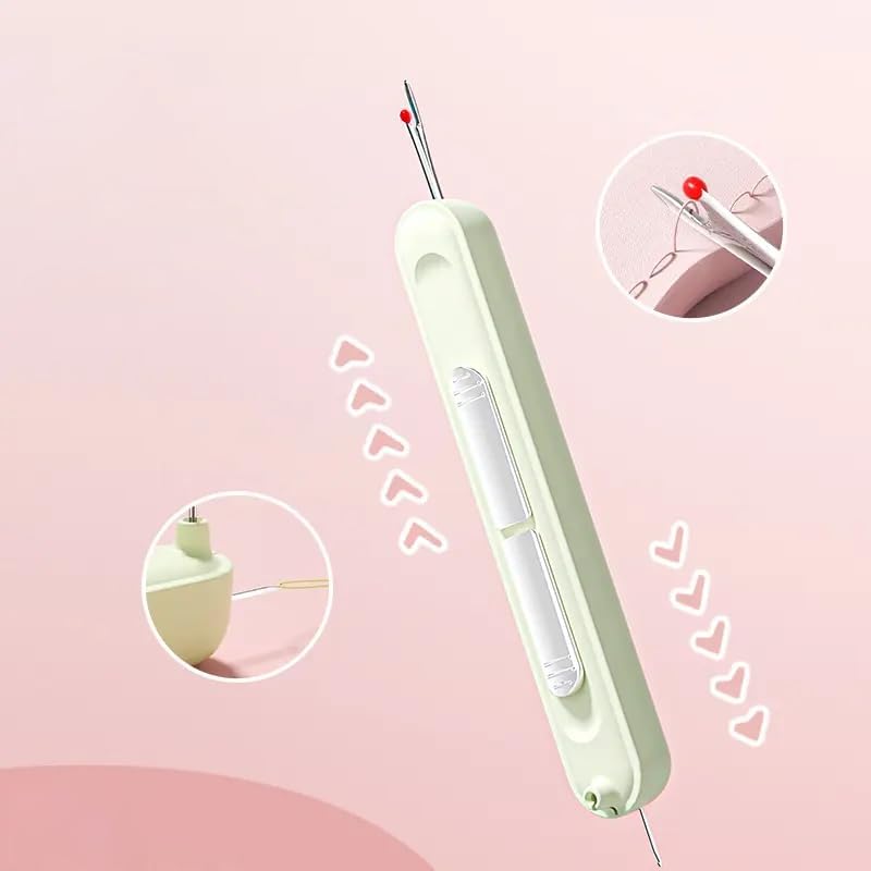 Eptchn 2-in-1 Needle Threader & Seam Ripper Tool
