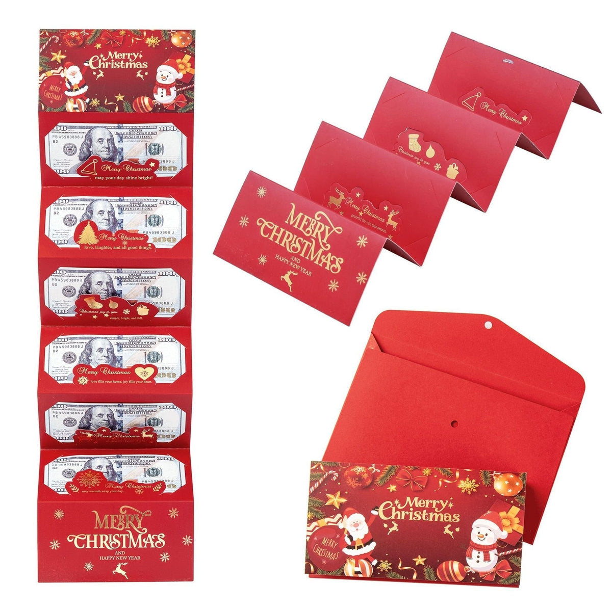 🏆Flash Sale⚡ 50K+ SOLD! Almost Gone-🎅💸Christmas Cash Gift Envelope