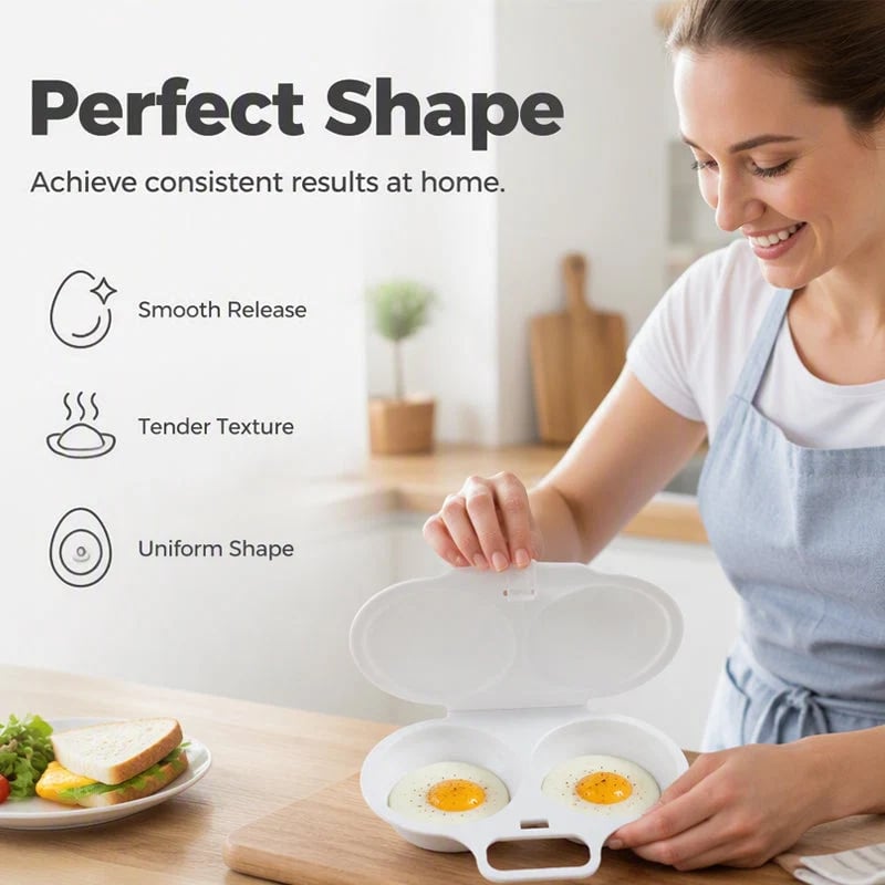 ⏰Last Day Buy 1 Get 1 Free🎁Microwave Egg Poacher🥚