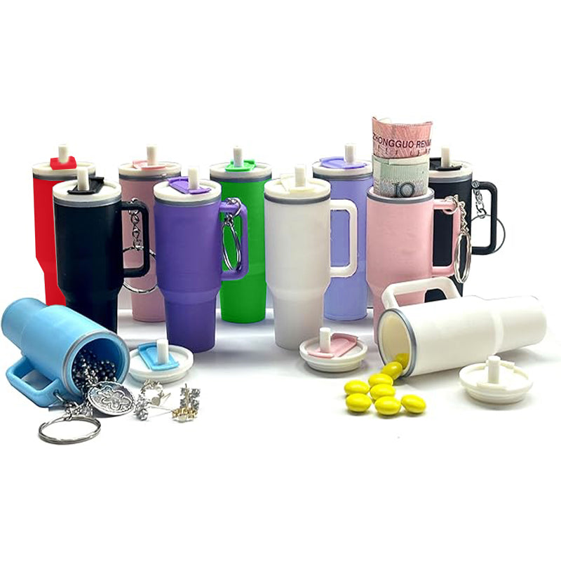 (🌲Christmas Hot Sale- 49% OFF) Cute Mini Cup Keychain