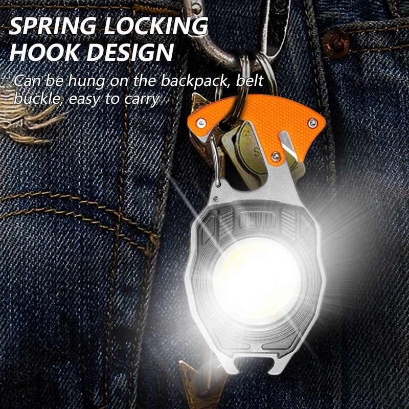 (🎄Early Christmas Sale - 49% OFF) Multifunction Keychain Flashlight 🔥Buy 2 Get Free Shipping