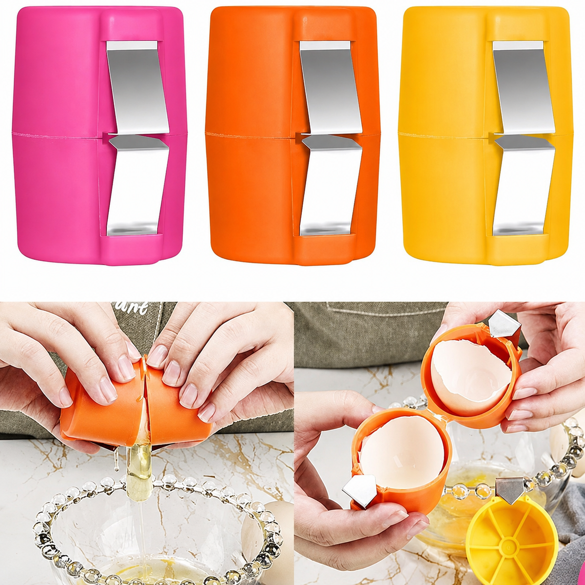 🔥LAST DAY 49% OFF - Egg Shell Opener, 🔥Buy More Save More