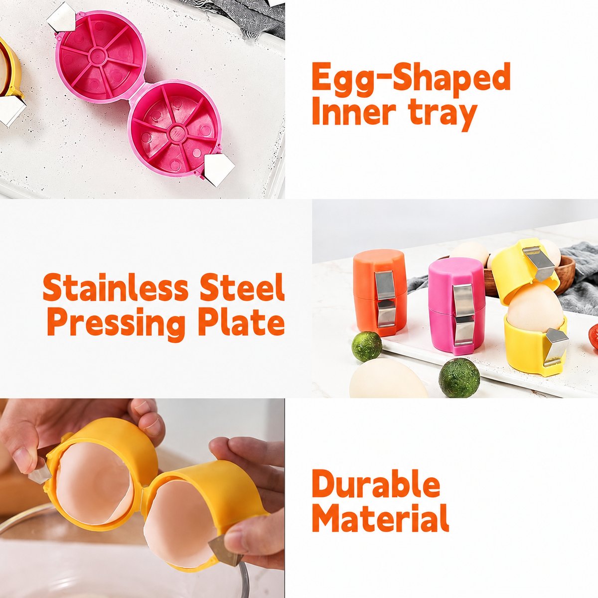 🔥LAST DAY 49% OFF - Egg Shell Opener, 🔥Buy More Save More