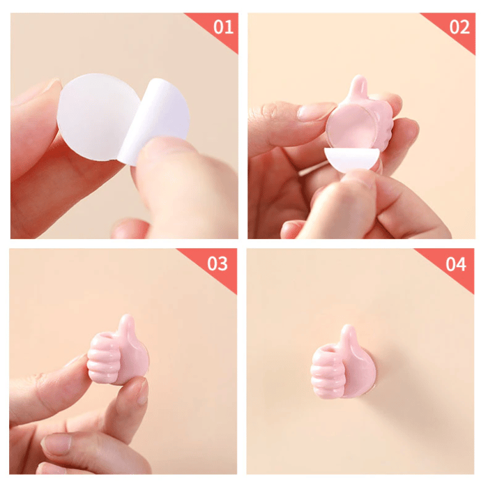 (🌲Early Christmas Sale - 49% OFF) Creative Thumbs Up Shape Wall Hook