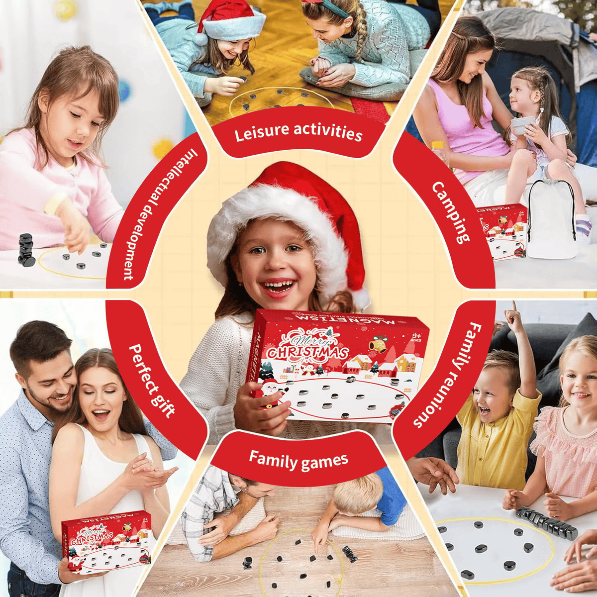 (🎄Early Christmas Sale - 49% OFF)🔥2026 Christmas Version Magnetic Chess Game