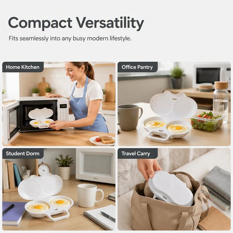 ⏰Last Day Buy 1 Get 1 Free🎁Microwave Egg Poacher🥚
