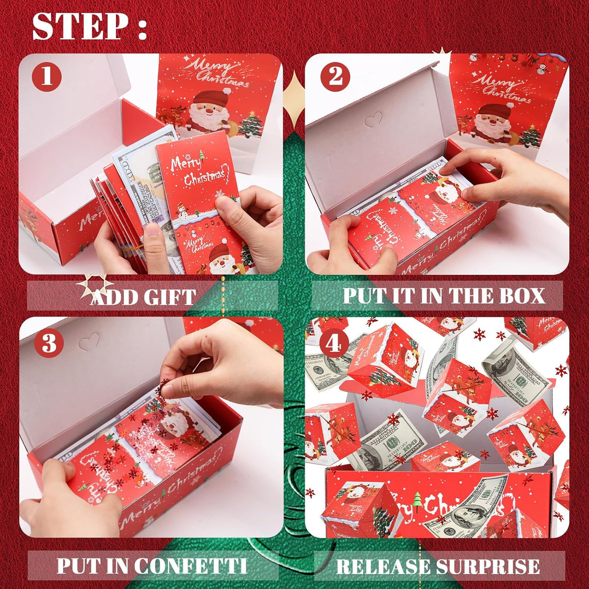 💥Christmas Explosion Surprise Gift Box🎁