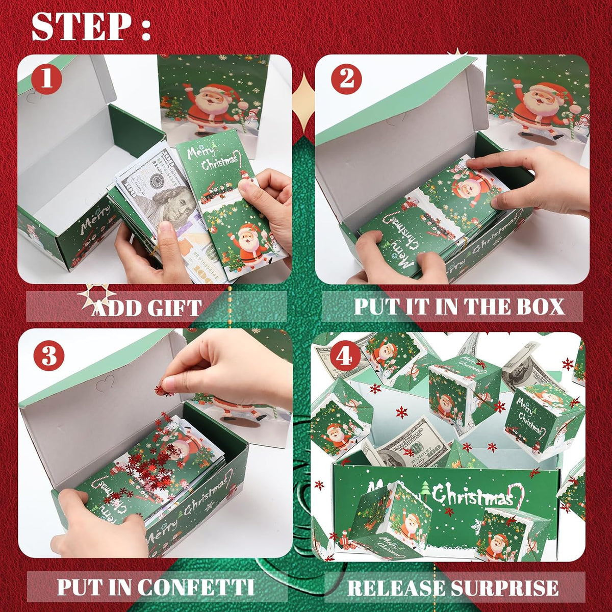 💥Christmas Explosion Surprise Gift Box🎁