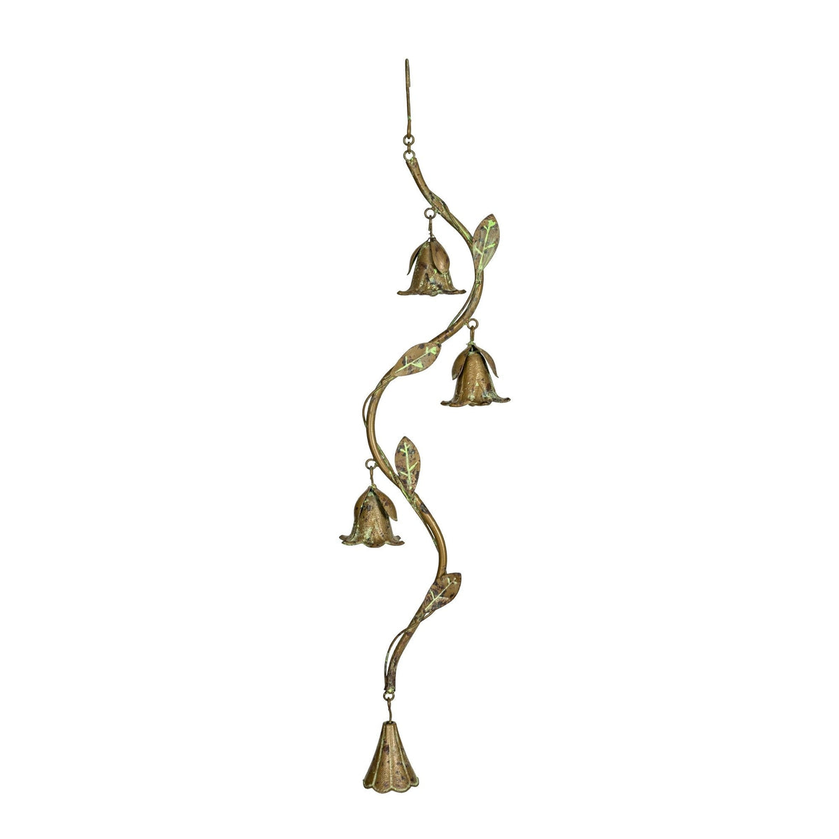 Metal Lily of the Valley Hanging Bells